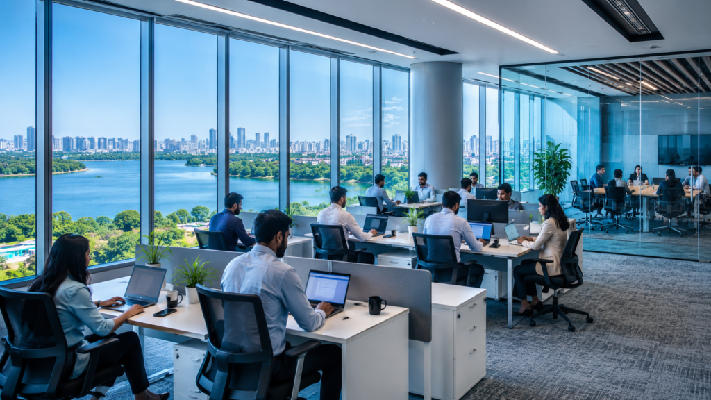 Hyderbad GCCs Consulting Office Spaces Commercial Real Estate