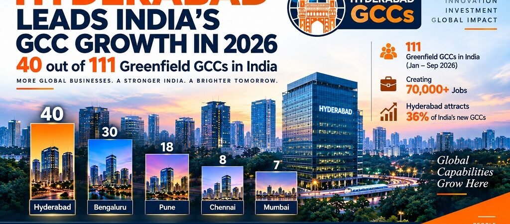 Hyderabad Leads India’s GCC Growth in 2026